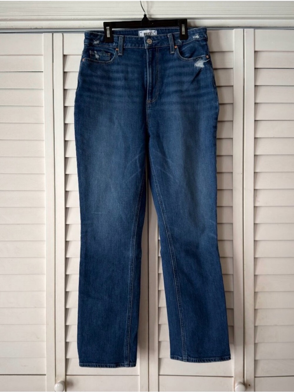 Paige knockout High Rise Straight leg jeans. Size 30 👖